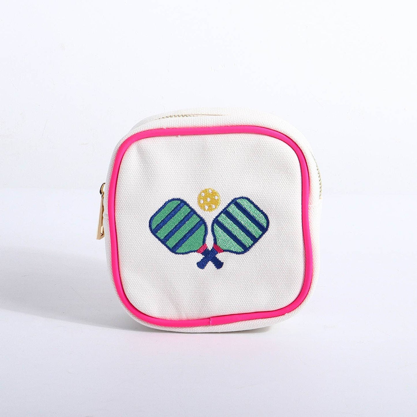 Small Pickleball Cosmetic Bag