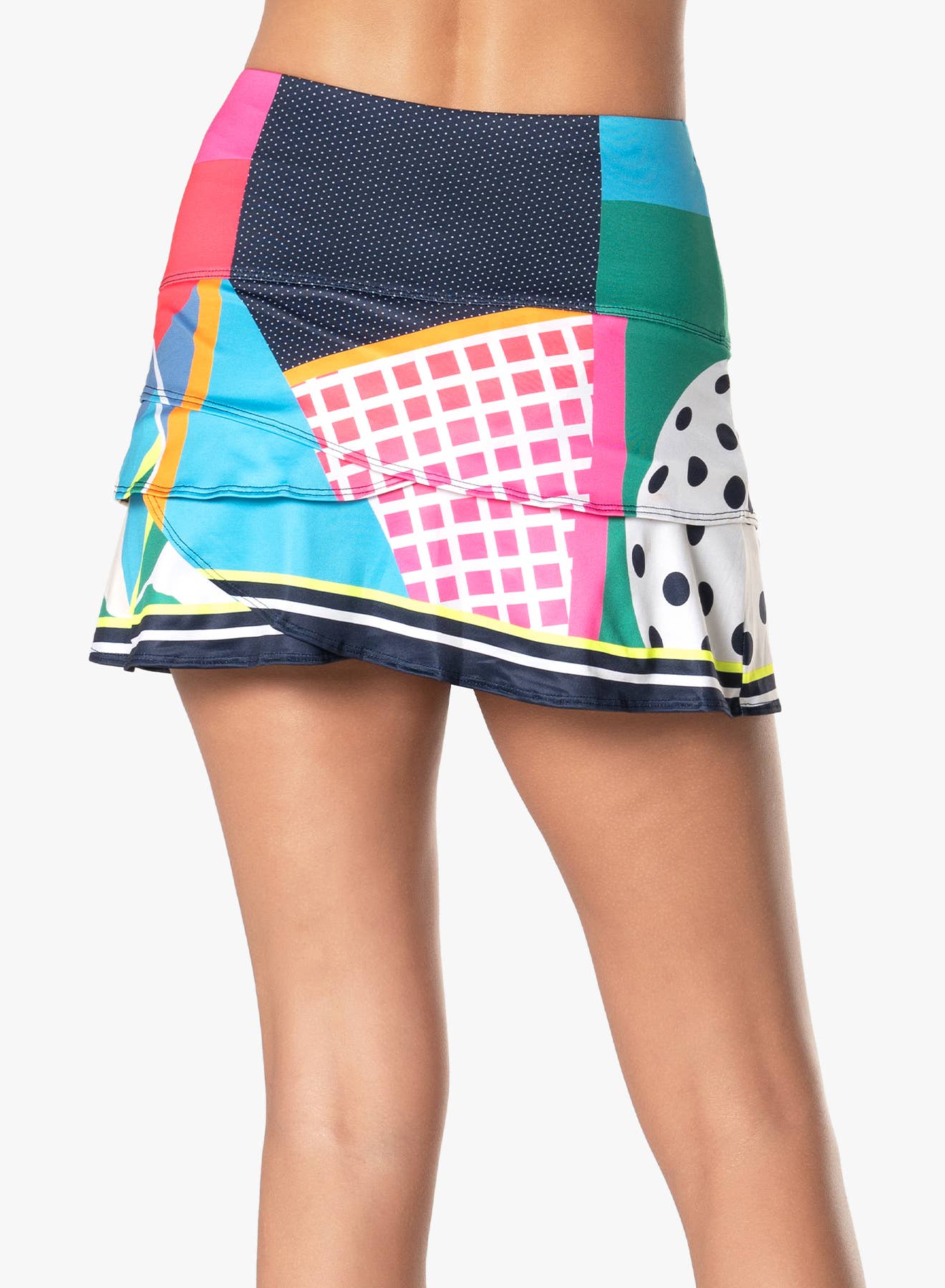 Women's Pickleball Double Hit Scallop Skirt