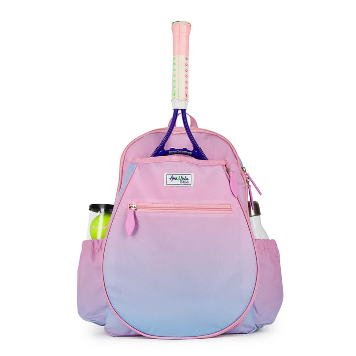 Big Love Tennis Backpack Pink Blue Sorbet