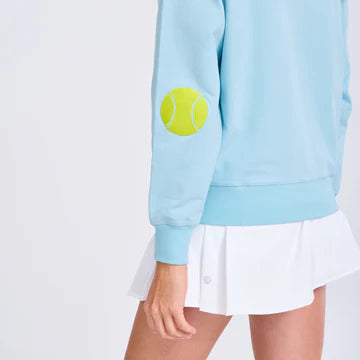 Love All Sweatshirt (Light Blue Tennis Patches)