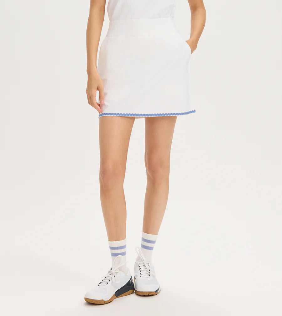 Ric Rac Skort (White)
