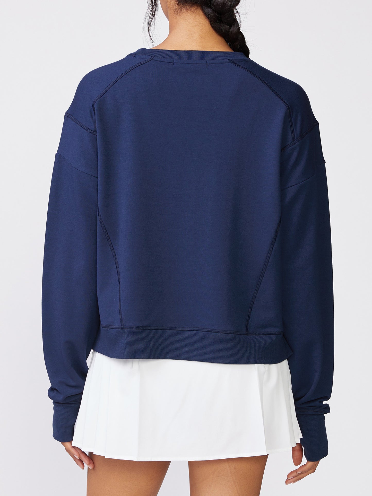Elevate Knit Pullover (Mood Indigo)