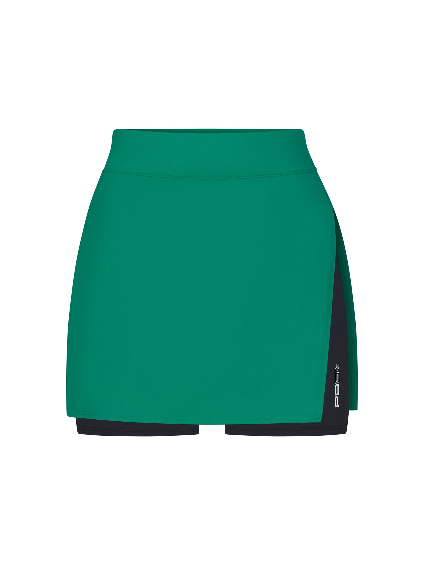 Side Split Skirt Jade-Black