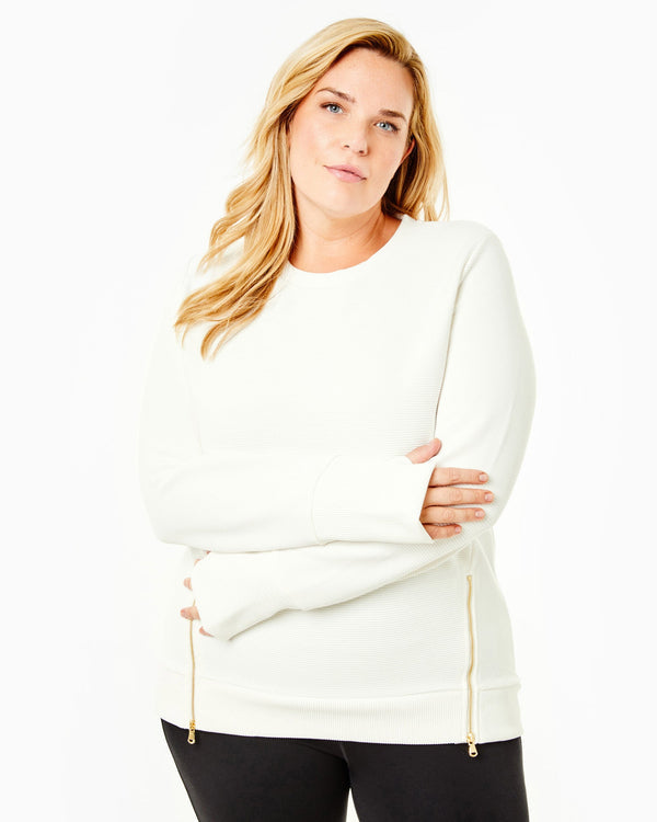 The Everyday Crewneck (white)